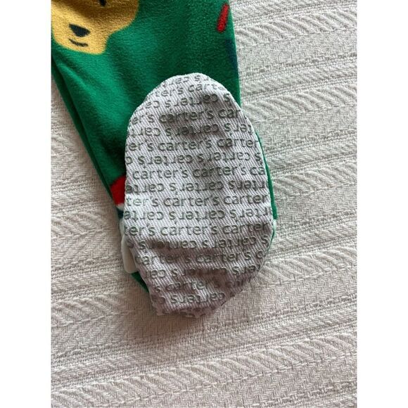 CARTER’S 18M WINTER FLEECE FOOTED SLEEPERS - Picture 3 of 5